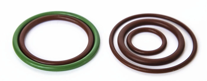 China Factory Brown Green Black FKM FPM Fluorelastomer Rubber Seal O-Rings